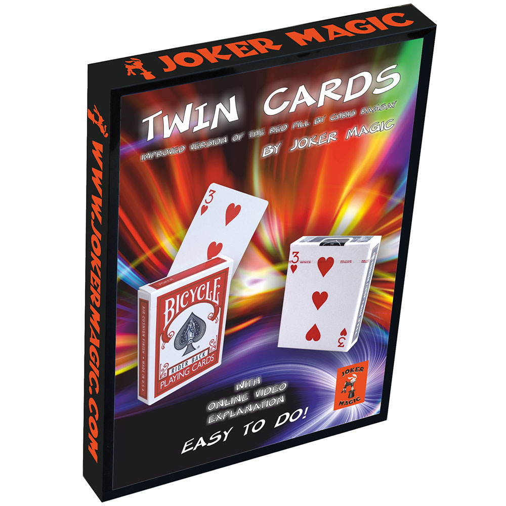 Twin Cards - Joker Magic Card Trick