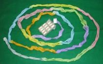 Mouth Coils Jumbo Multicolor - 50 ft - Pack of 12 (FT)